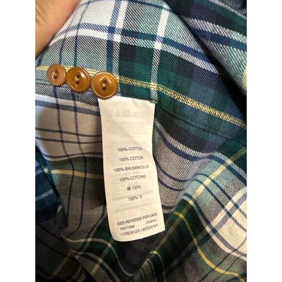 JCREW PLAID COTTON SHIRT - Picture 3 of 4